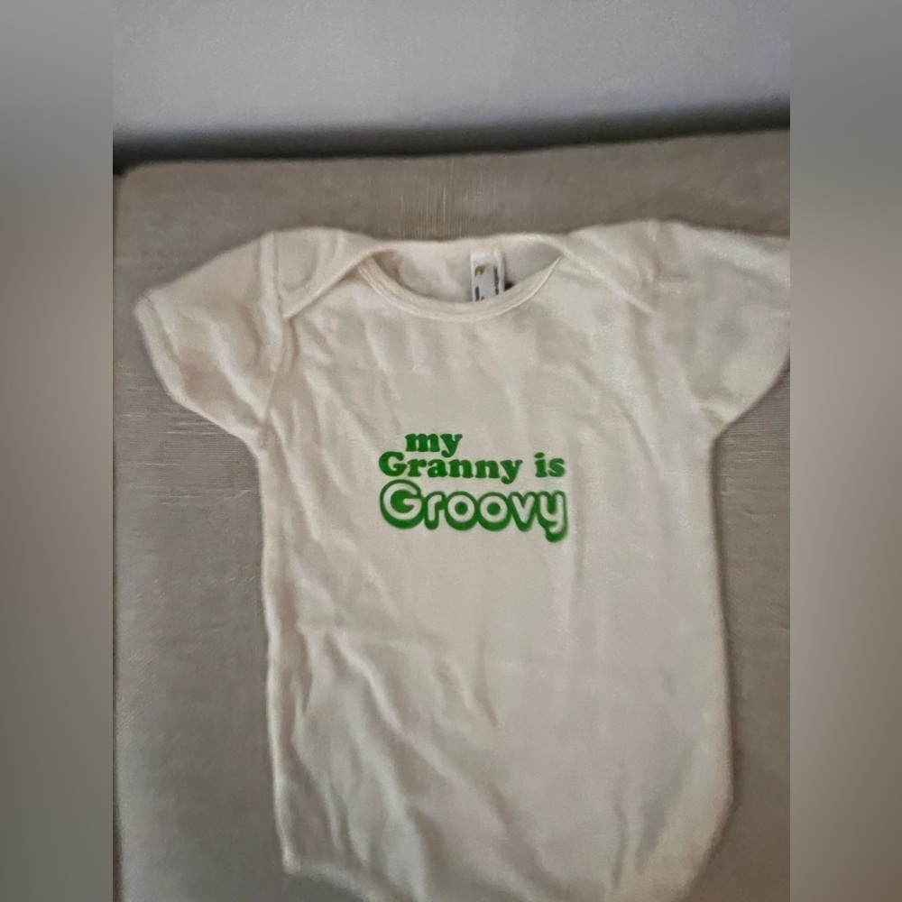 My Granny is Groovy Baby Onsie